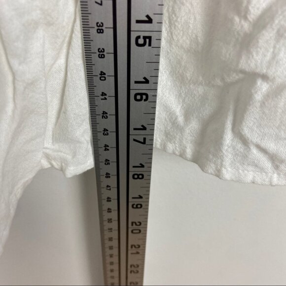 NEW Vero Moda White Mini Skirt Must Have Size Small Minimalist Summer Beach Boho - Picture 10 of 12